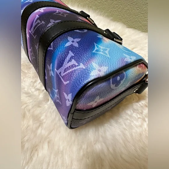 Louis Vuitton Keepall XS Sunset Monogram Canvas Bandouliere Bag Virgil Limited - Picture 11 of 15